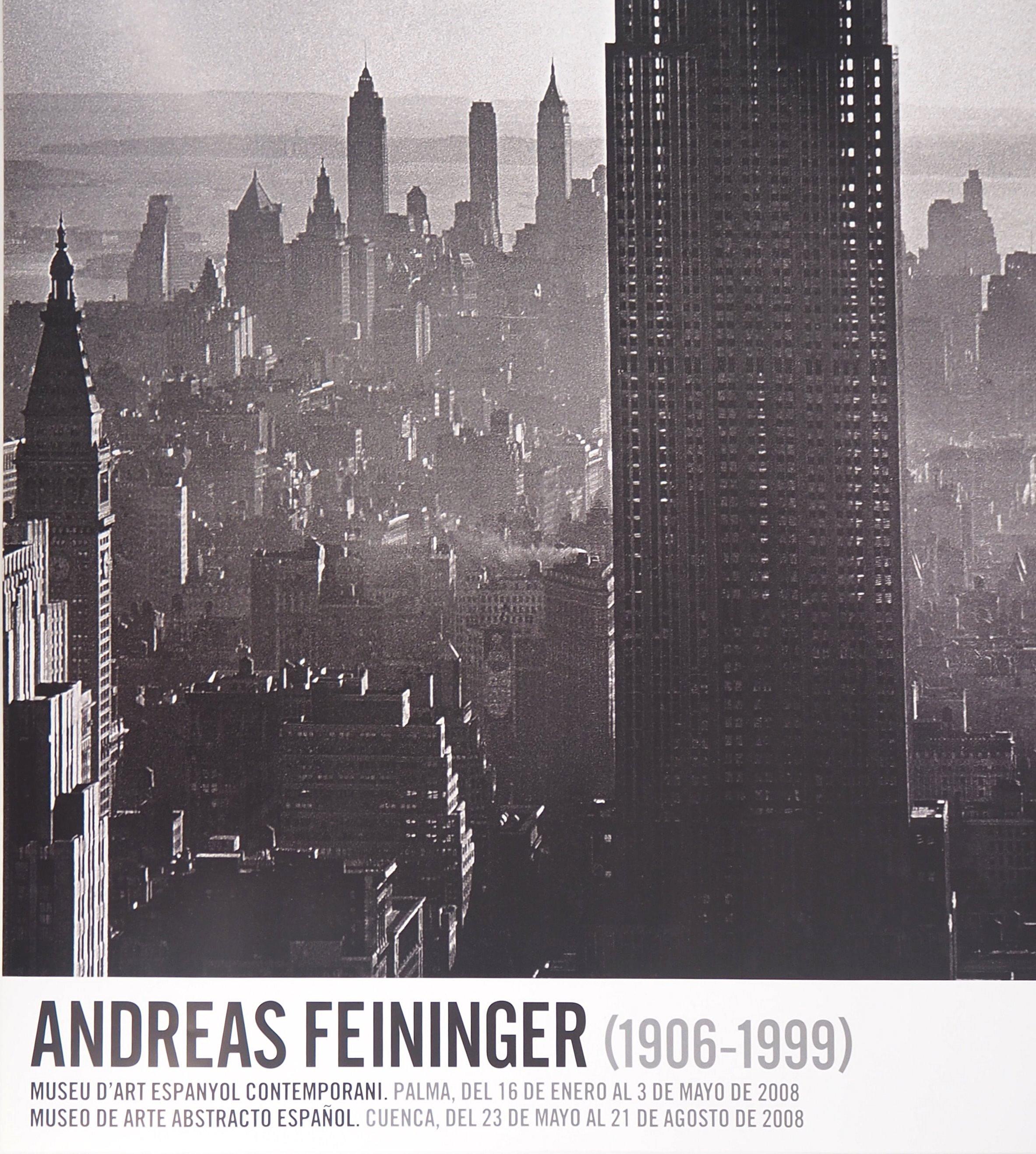 New York: Empire State Building - Quadrichromie Poster, 2008 - American Modern Print by Andreas Feininger