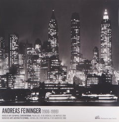 New York Skyline at Night - Offset Poster, 2008