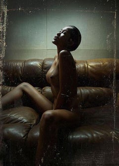 Erotic Nudes III - provocative portrait in warm earth brown tones