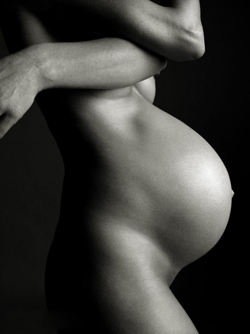Ingrid, Pregnant, Fine Art Photography, 2012