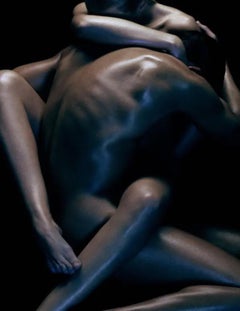 Iveta and Bernhard - Closeup Double Nude, Fine Art Photography, 2000