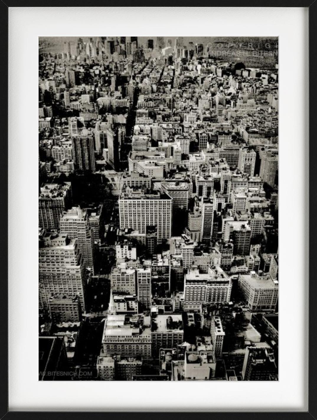 NYC LOOKING SOUTH - New York, Deeper Shades, Fine Art Photography, 2011 For Sale 3