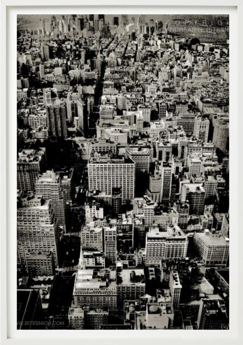 NYC LOOKING SOUTH - New York, Deeper Shades, Fine Art Photography, 2011 For Sale 4