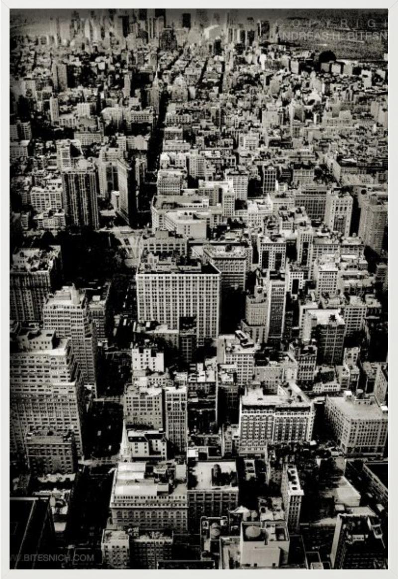 NYC LOOKING SOUTH - New York, Deeper Shades, Fine Art Photography, 2011 For Sale 5