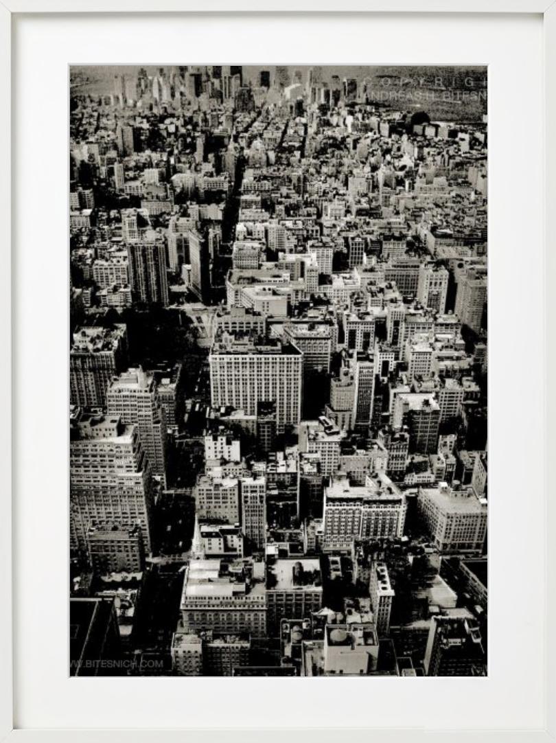 NYC LOOKING SOUTH - New York, Deeper Shades, Fine Art Photography, 2011 For Sale 6