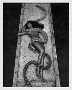 Sabrina Ferelli, Cavallo Island - Nude with Rope, Fine Art Photography, ca. 2000