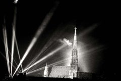 Stephansdom, Viena, Sombras más profundas, B/N, Fotografía artística, 2015