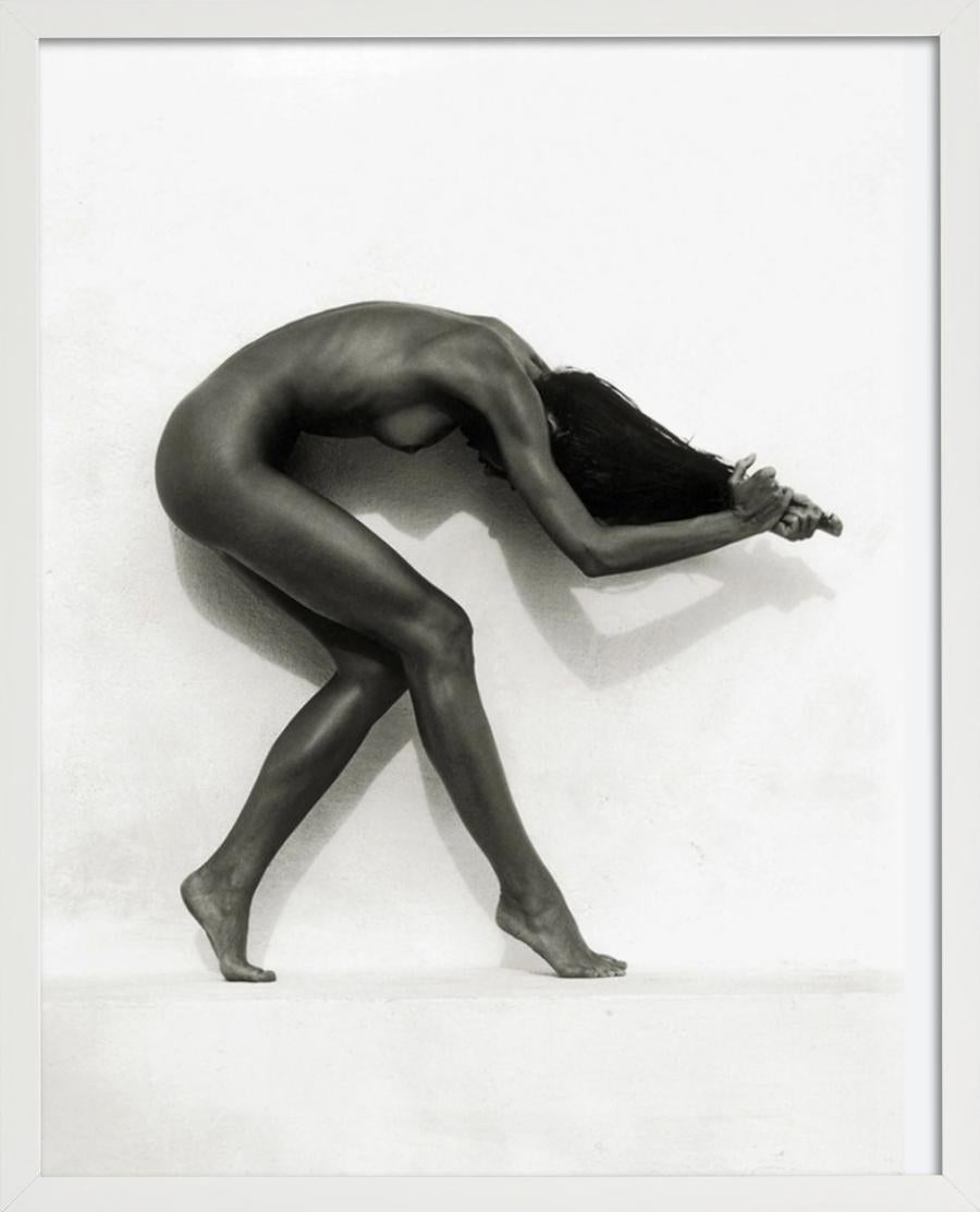 Ulrica Mykonos - mujer desnuda primer plano, b/n, Fotografía artística en venta 2