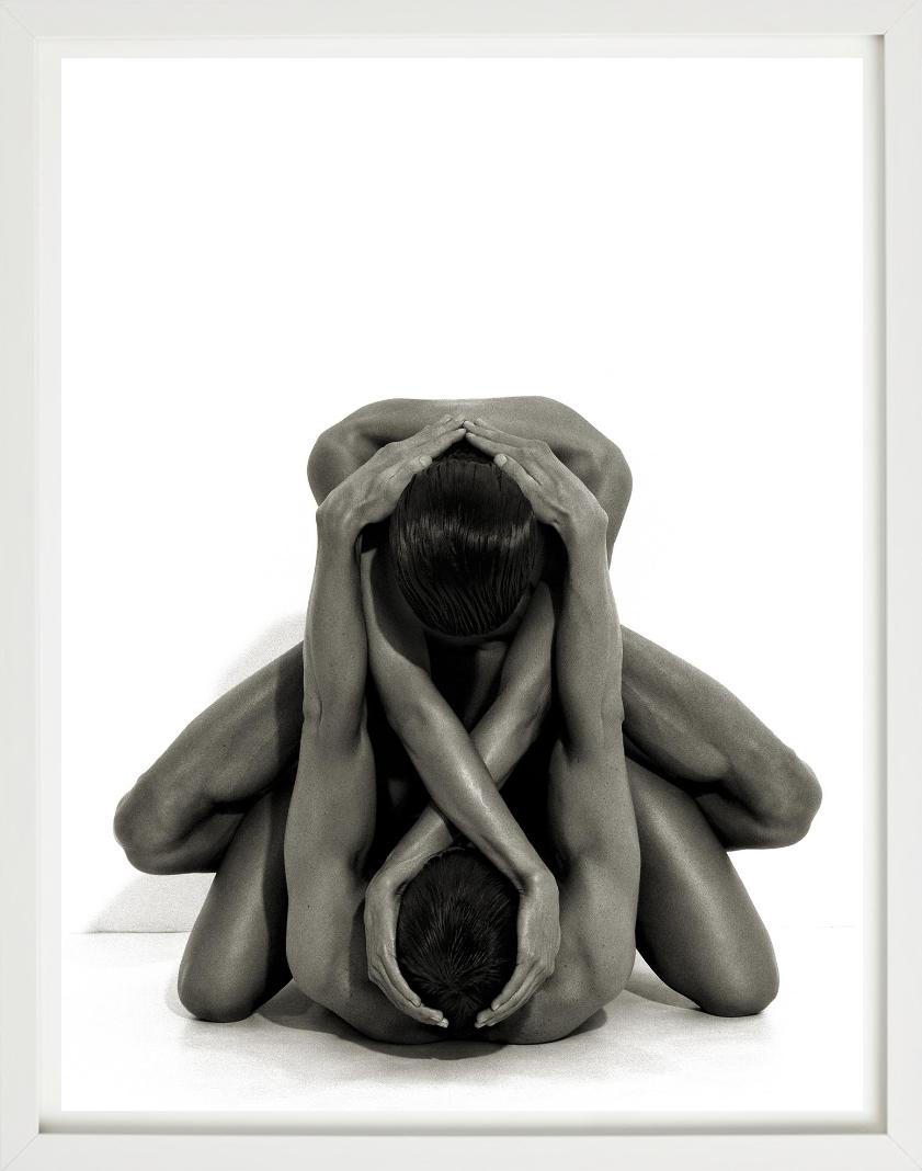 Yvonne & Tom, nude photograph of man and woman intertwined in embrace For Sale 3