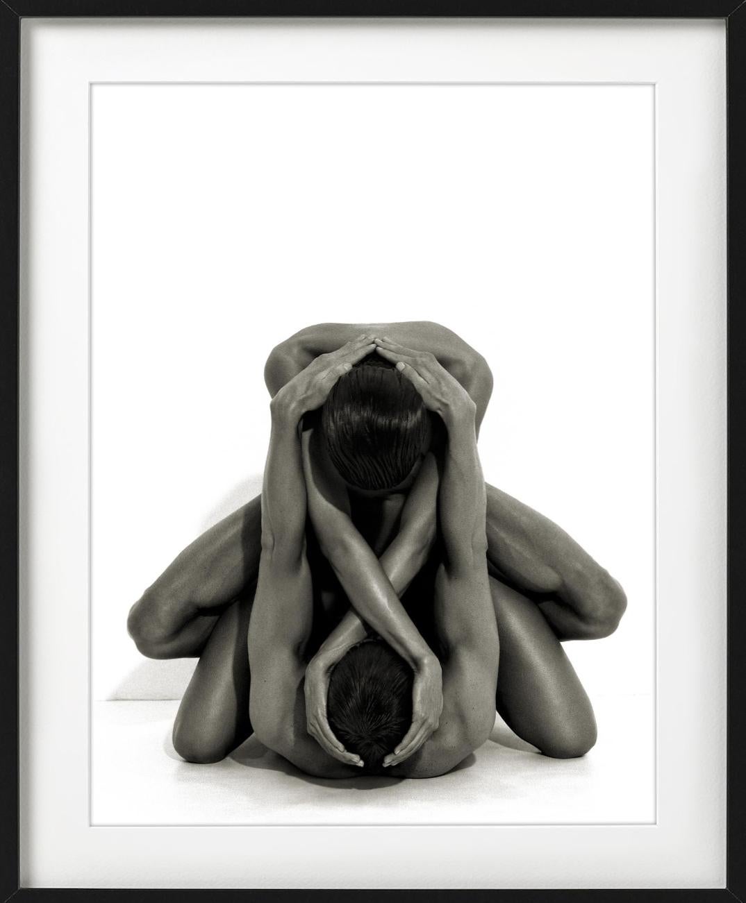 Yvonne & Tom, nude photograph of man and woman intertwined in embrace For Sale 4