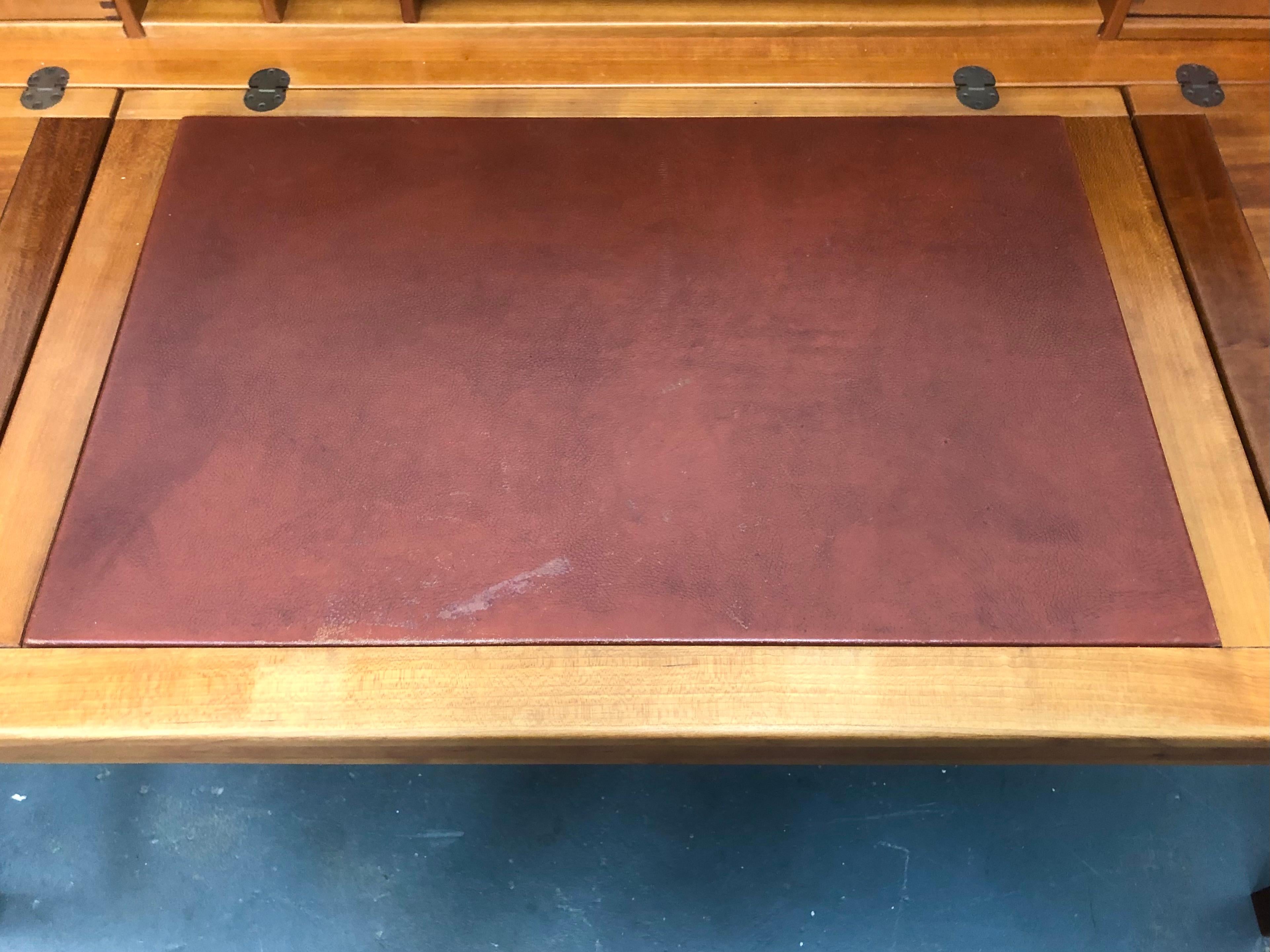 Mid-Century Modern Andreas Hansen Cherry Desk for Hadsten Traeindustri