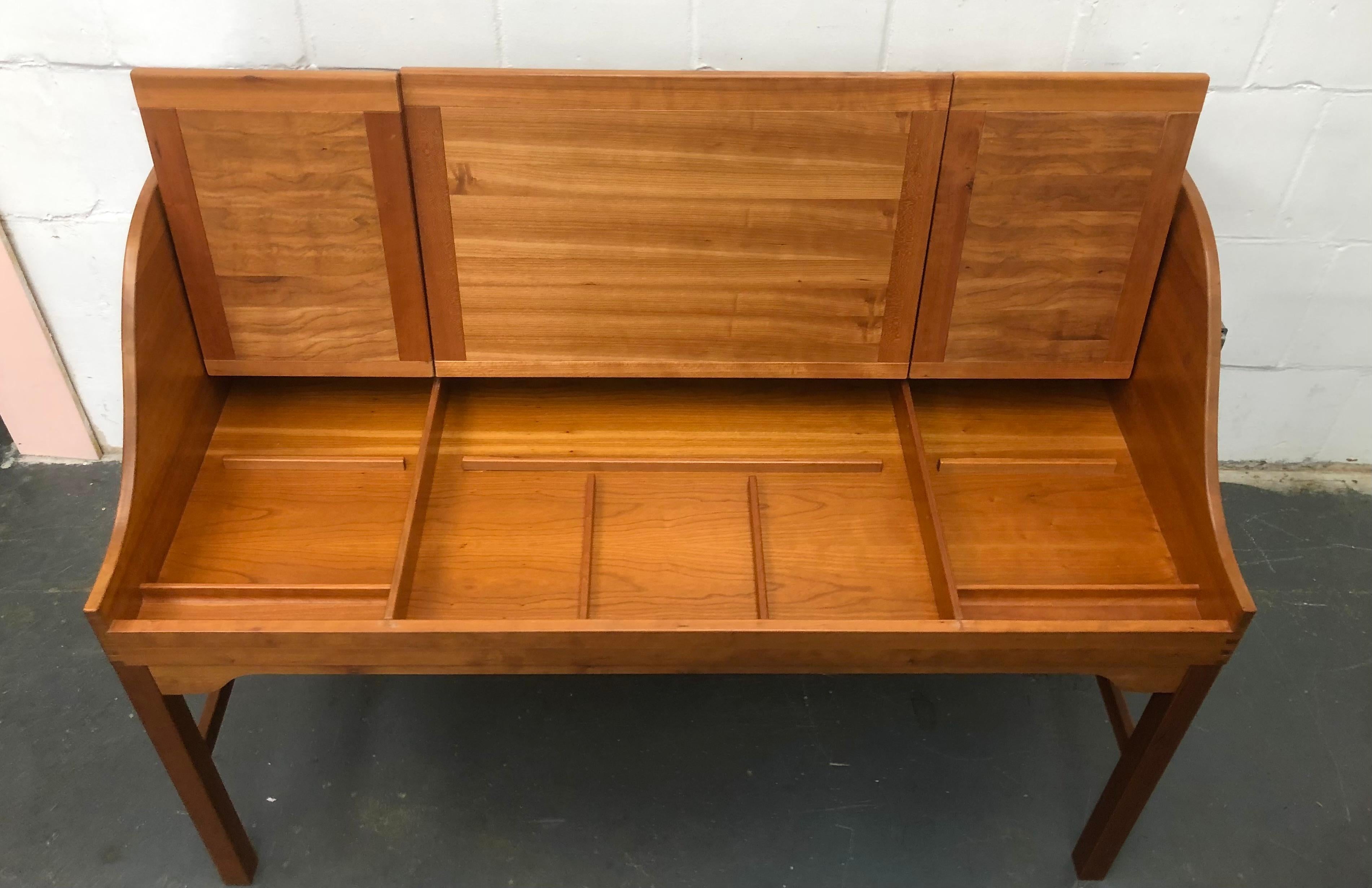 Danish Andreas Hansen Cherry Desk for Hadsten Traeindustri