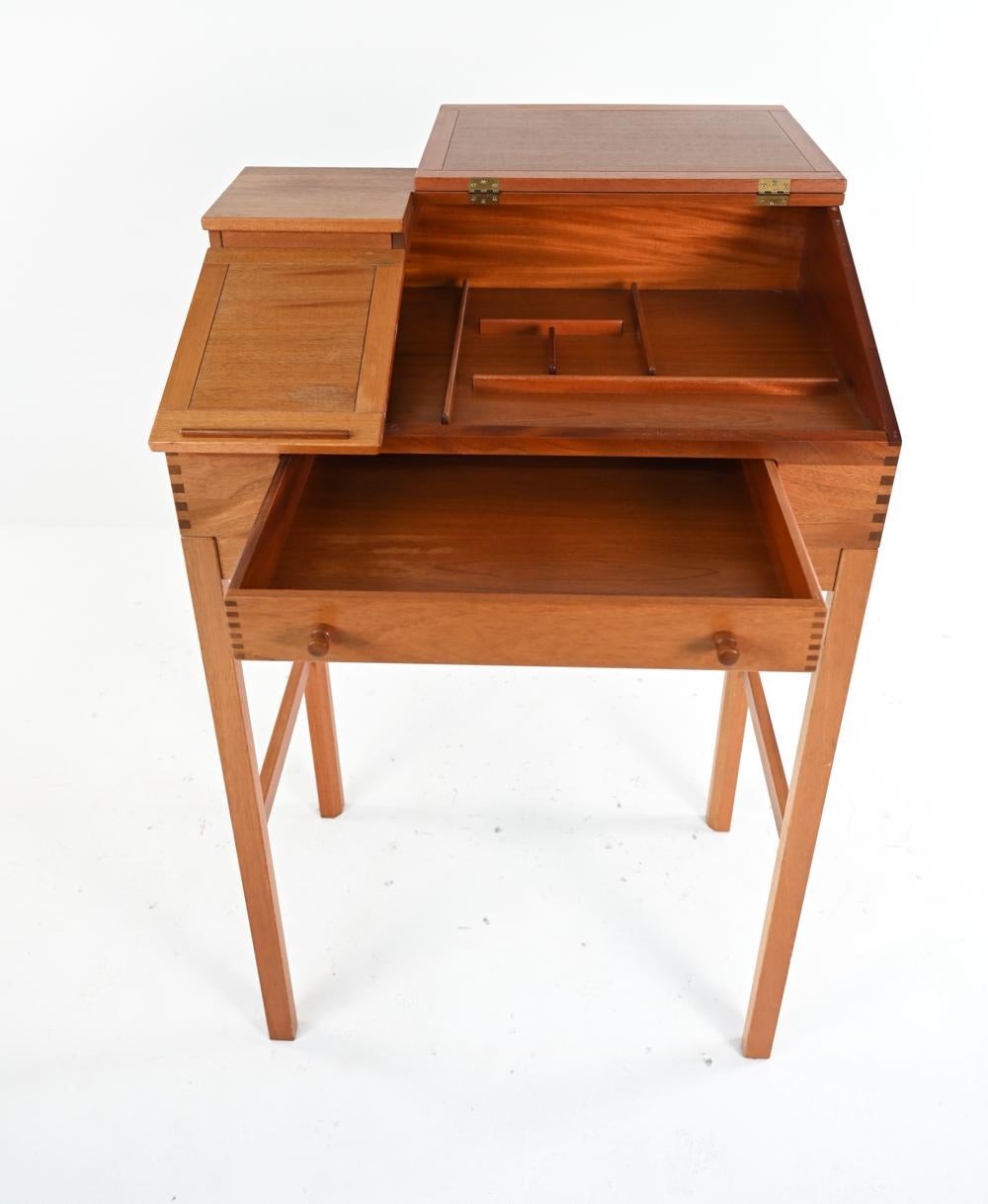 Mid-Century Modern Andreas Hansen Cherry Wood Standing Desk