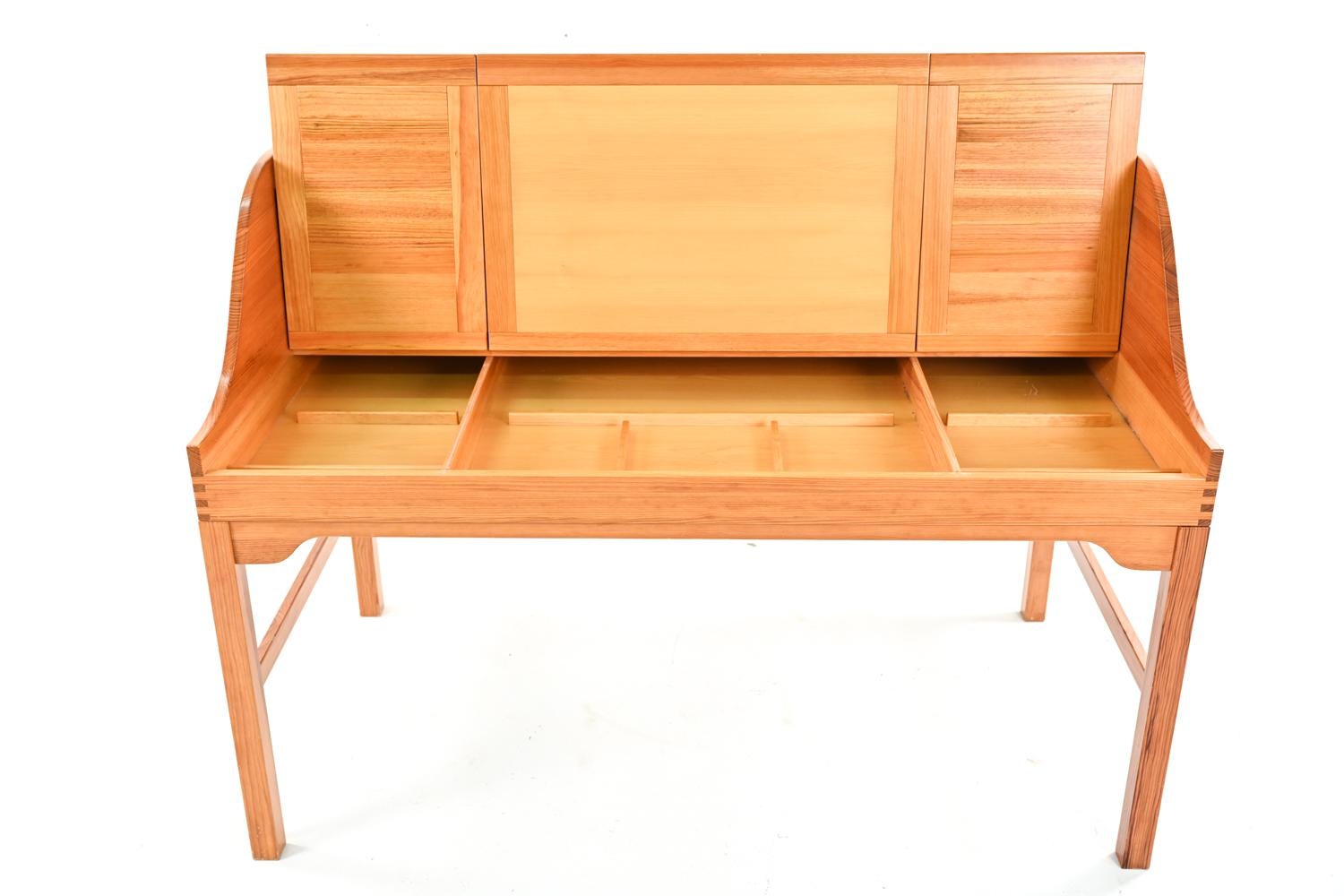 Andreas Hansen Danish Mid-Century Pine Desk & Desk Chair 4