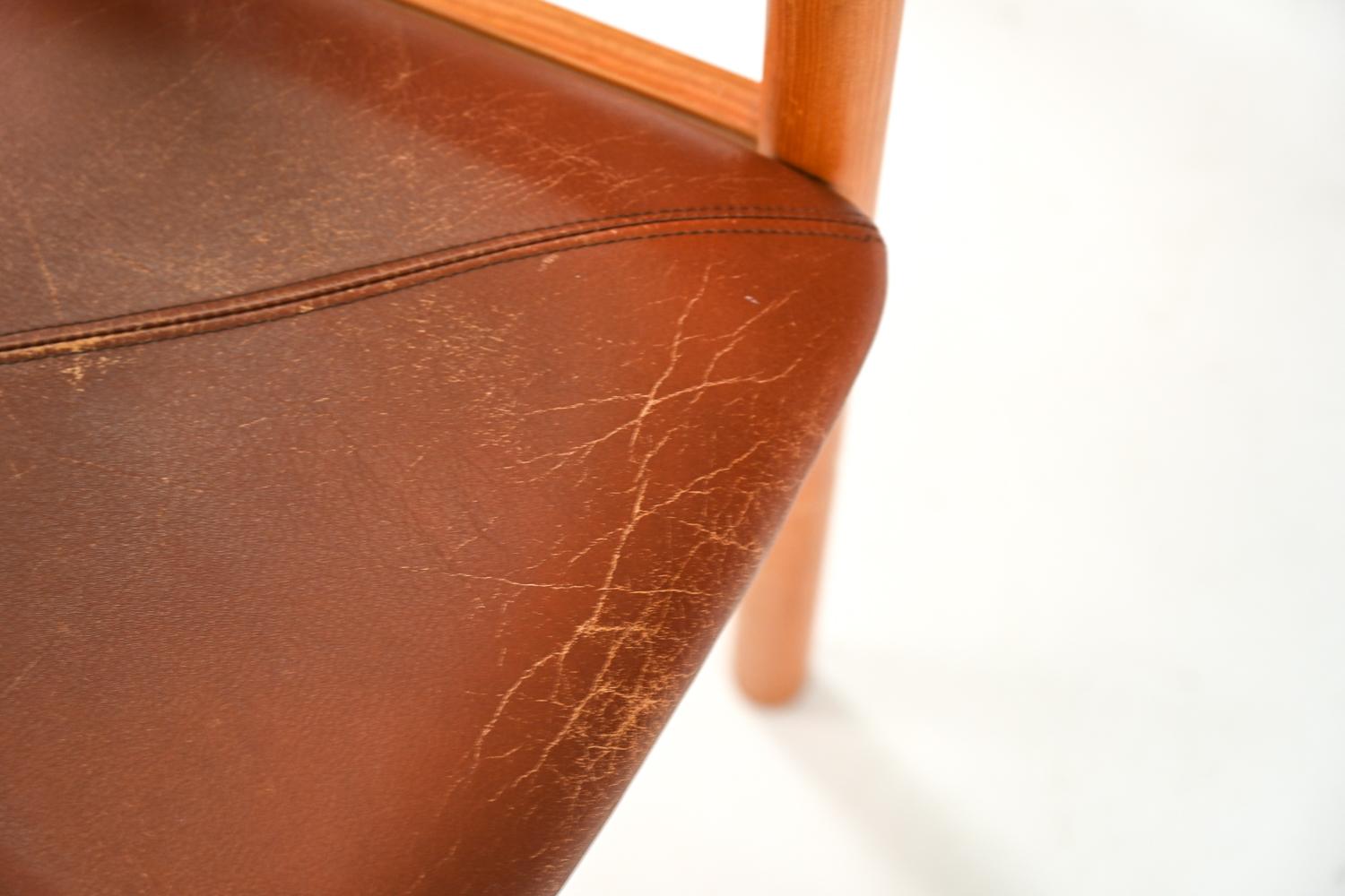 Andreas Hansen Danish Mid-Century Pine Desk & Desk Chair 10
