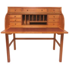 Andreas Hansen Danish Roll Top Writing Desk