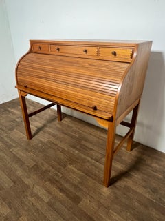 Bureau à roulettes en teck danois Andreas Hansen Ca. 1980s