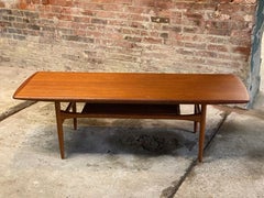 Andreas Hansen for Arrebo Mobler Teak Danish Modern Coffee Table