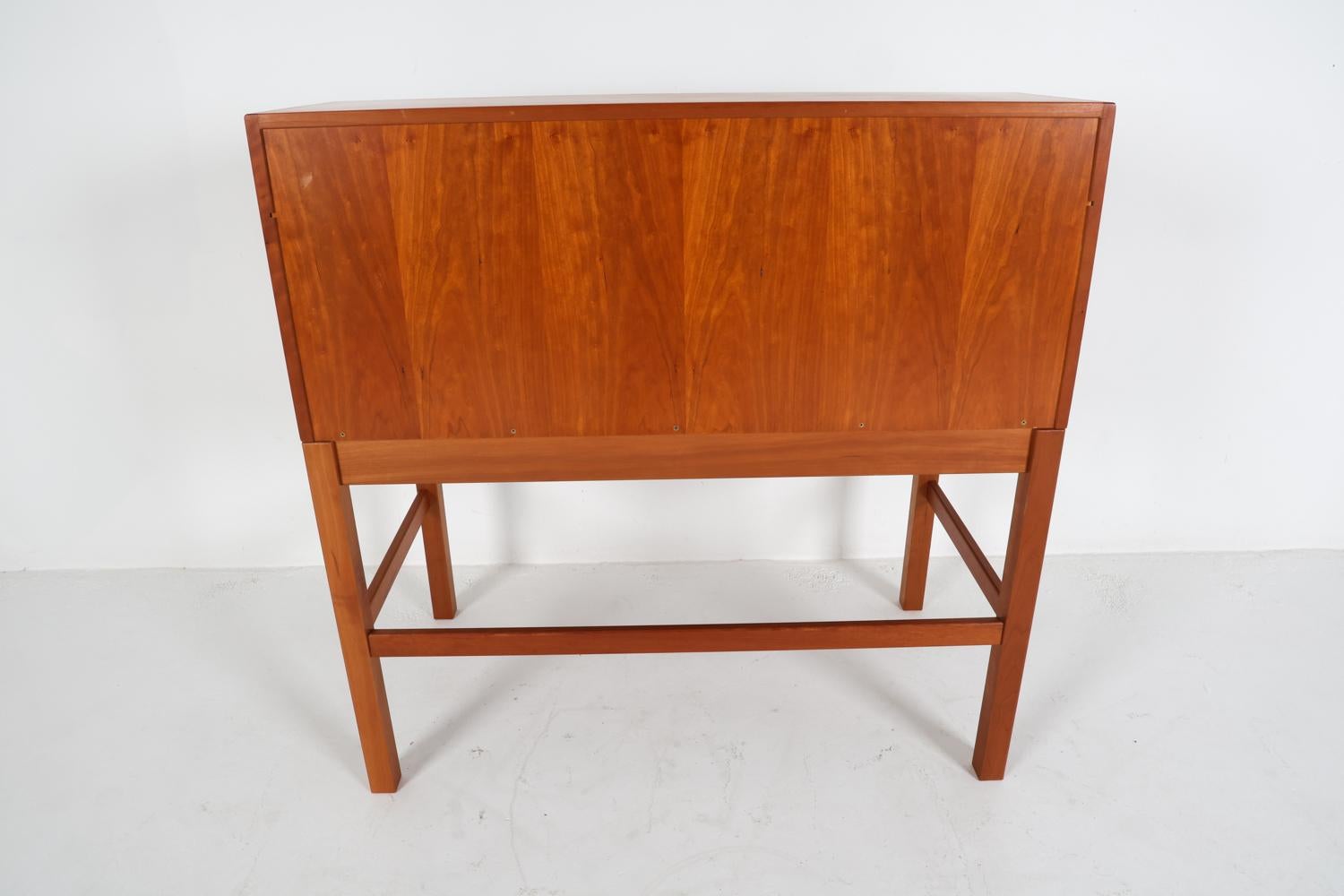 Andreas Hansen for Hadsten Teak Roll-Top Secretary Desk, Circa 1970's 13