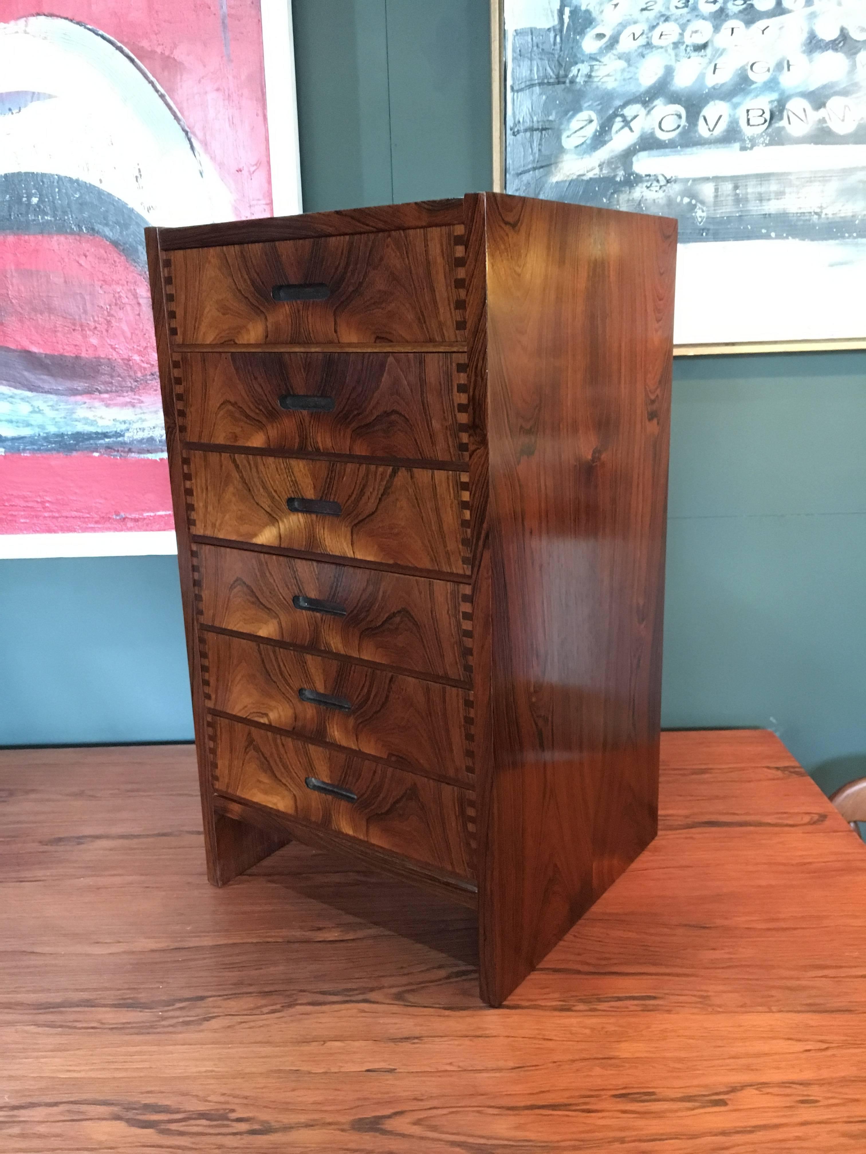 Andreas Hansen, Midcentury Rosewood Chest of Drawers 2