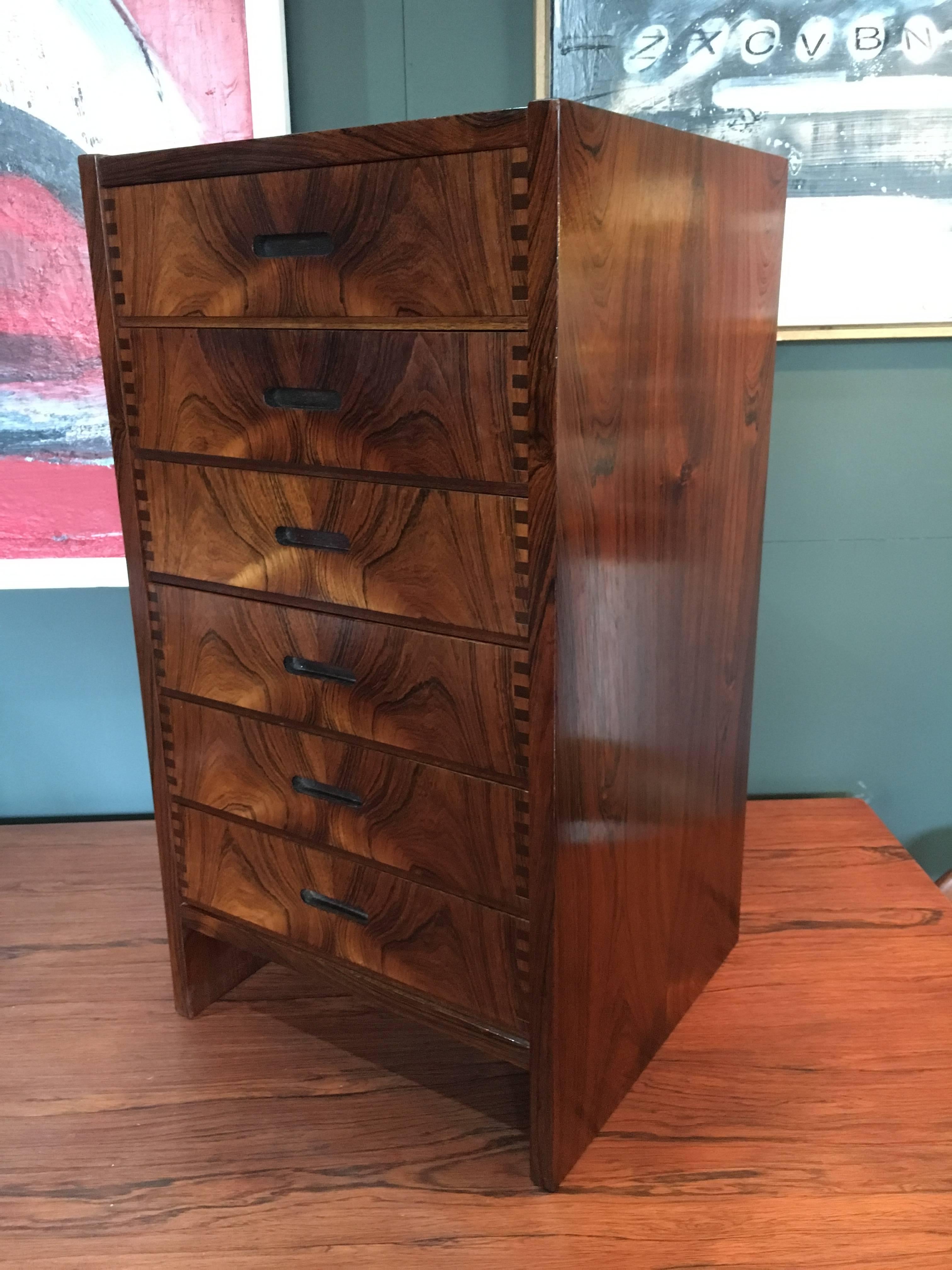 Andreas Hansen, Midcentury Rosewood Chest of Drawers 3
