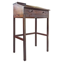 Andreas Hansen Rosewood Standing Writing Desk Danish Lectern Stand, 1970s