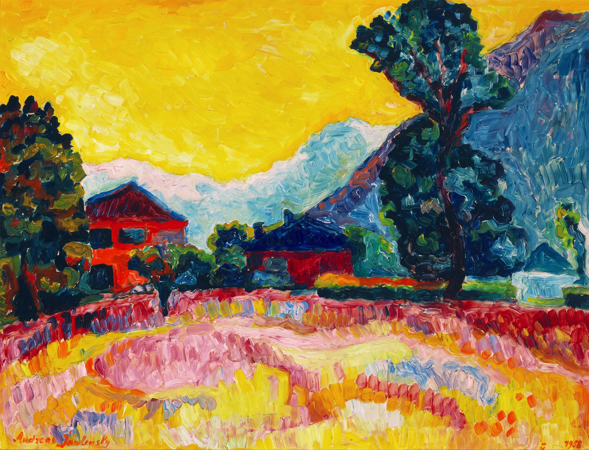 Sommermorgen by Andreas Jawlensky