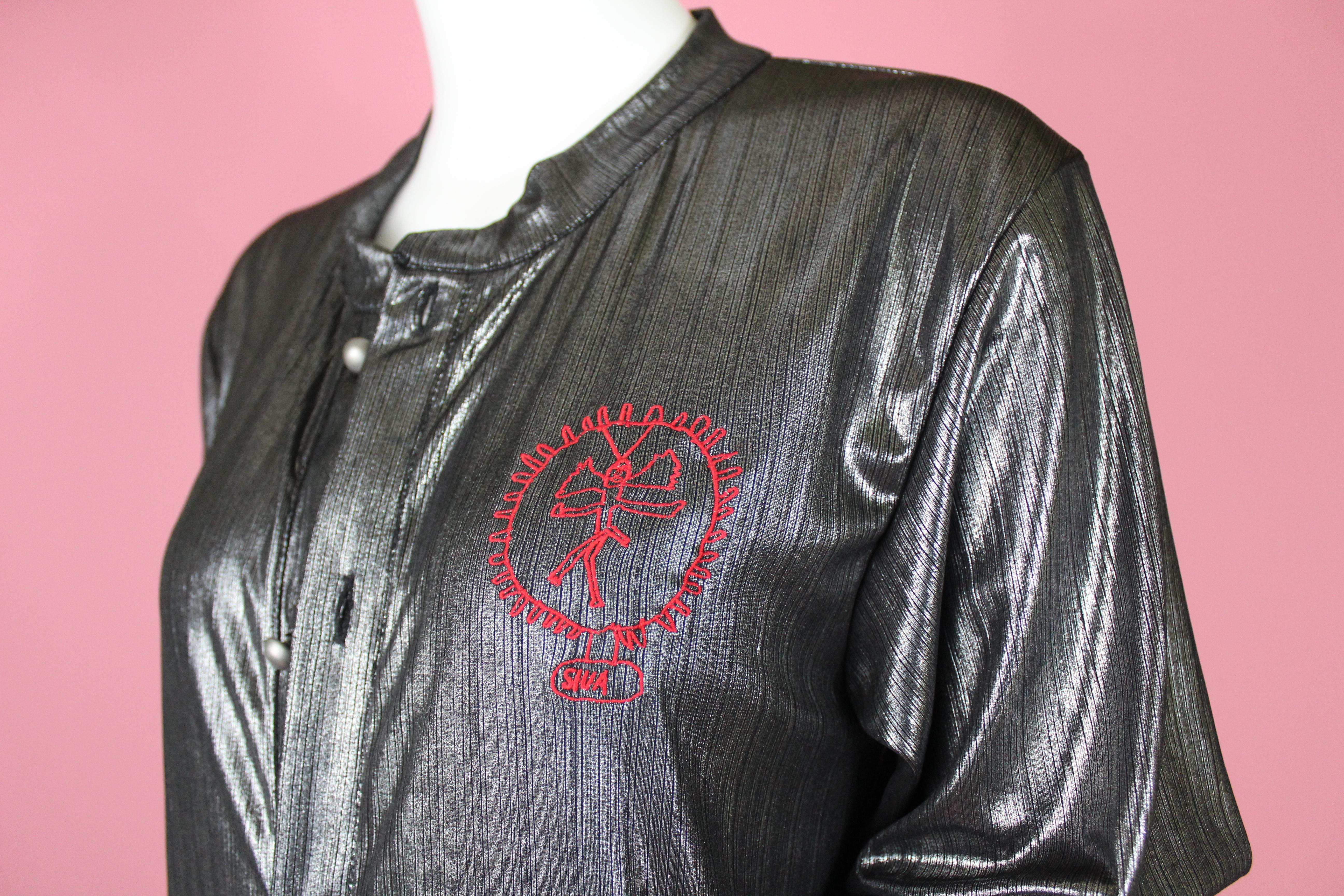 Black Andreas Kronthaler for Vivienne Westwood Eros Jumpsuit, AW16, Size OS For Sale