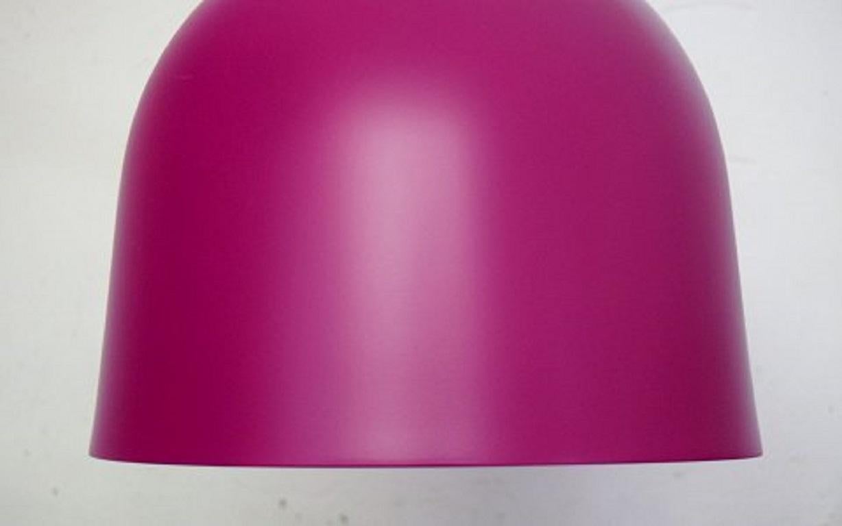 Danish Andreas Lund and Jacob Rudbeck for Normann Copenhagen. Bell pendant in purple. For Sale