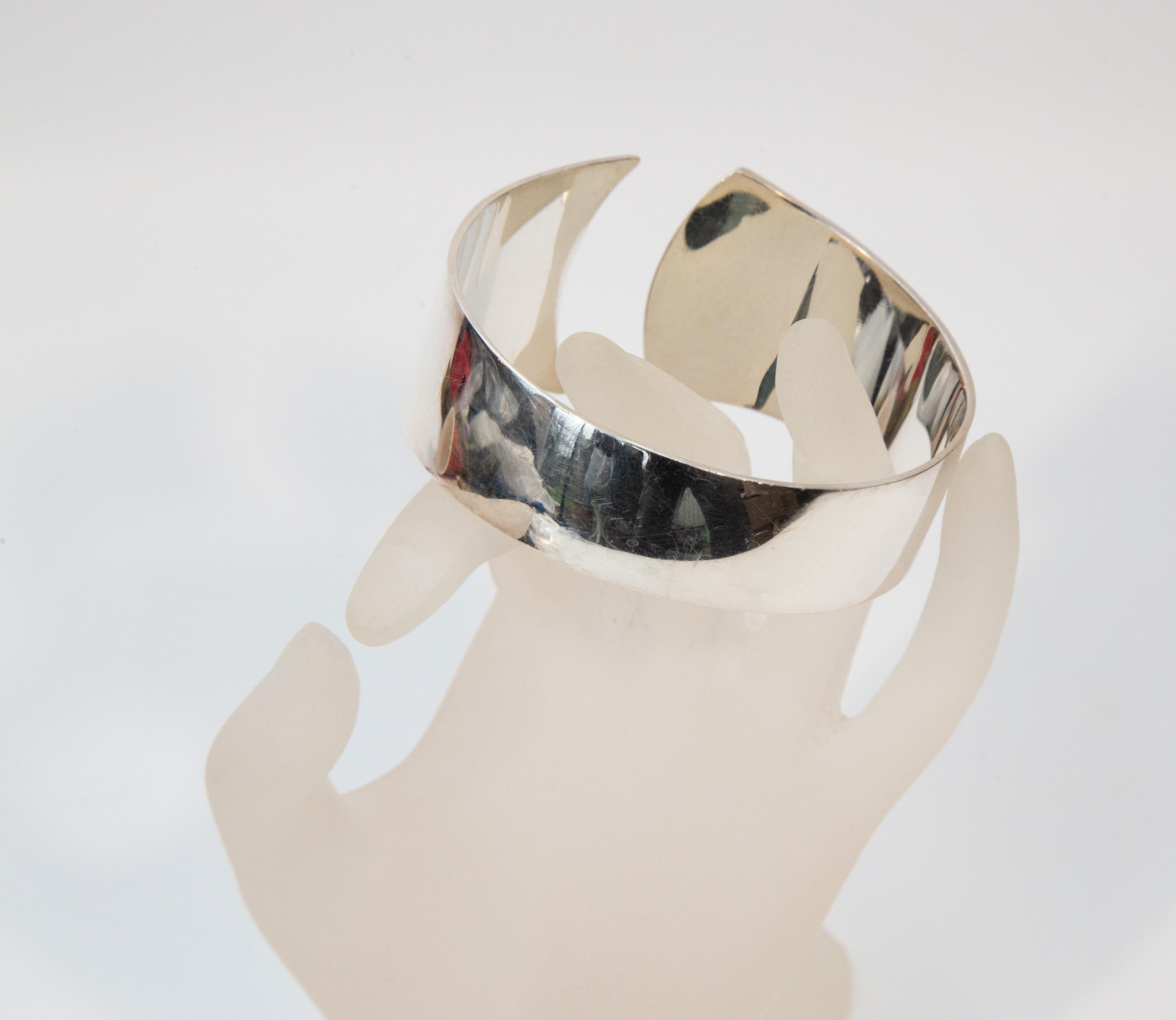 Andreas Mikkelsen Denmark Bracciale in argento Sterling Design Modernista in vendita 6