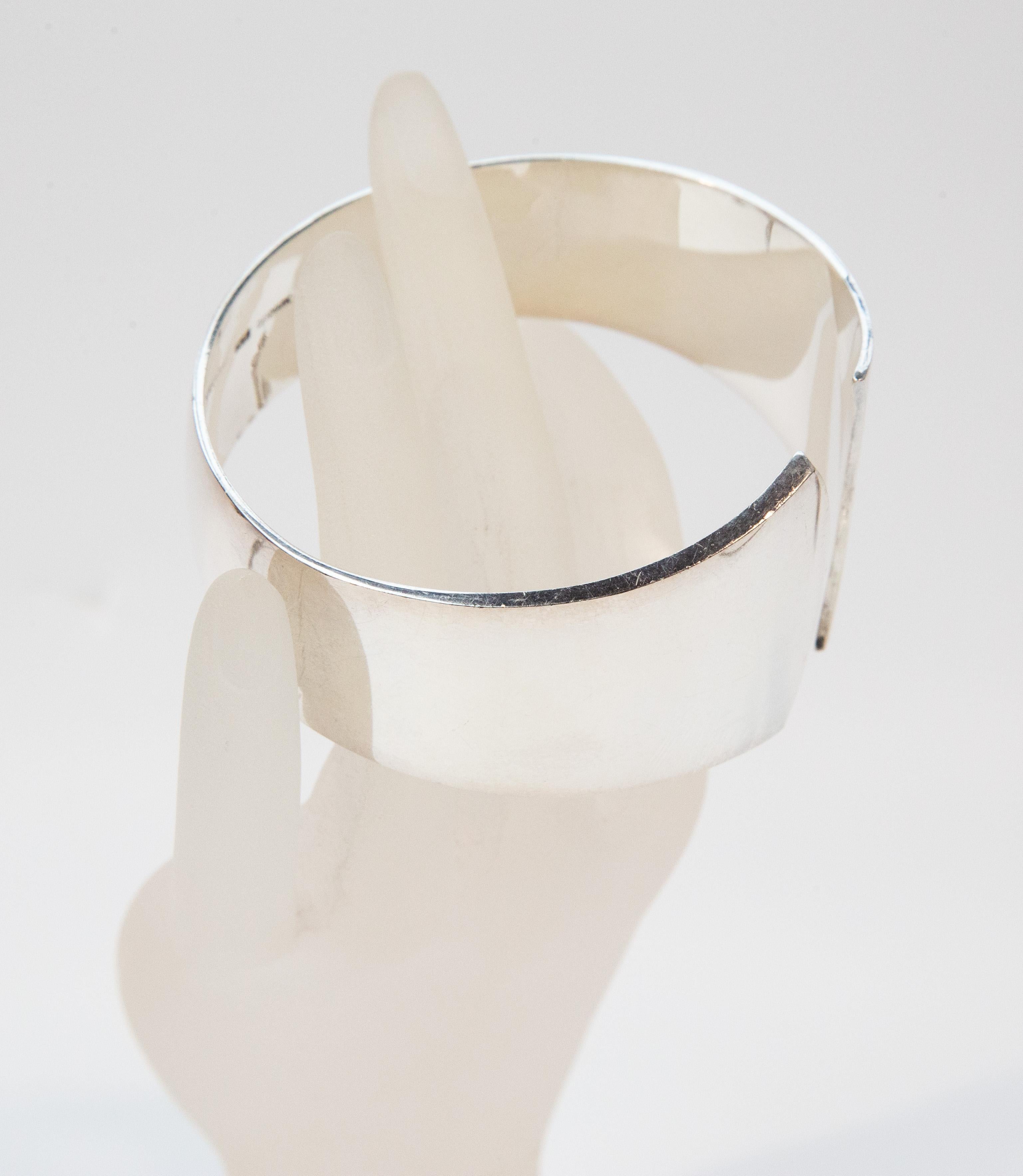 Andreas Mikkelsen Denmark Bracciale in argento Sterling Design Modernista in vendita 8
