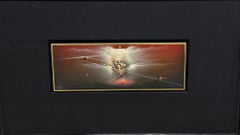 Andreas Nottebohm, KN-1424, Unique acrylic on brass