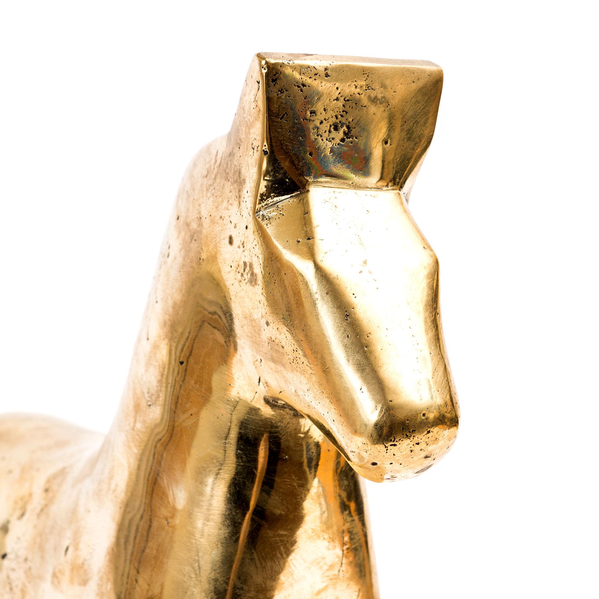 Andreas Wargenbrant Horse Sculpture Bronze In Good Condition For Sale In Toulouse, Midi-Pyrénées