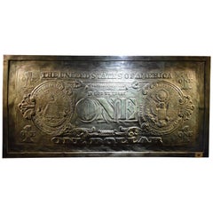Andreas Wargenbrant 'My First Dollar' Sculpture in Bronze 7/8