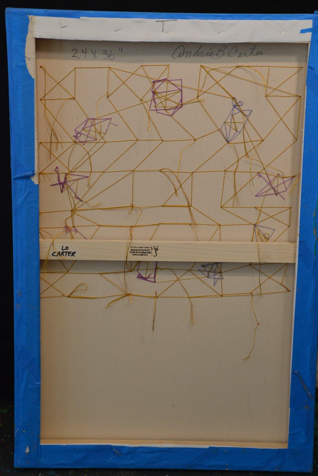 Cotilleos del desierto nº 9 - Mixed Media Art Contemporáneo de Andrée B. Carter
