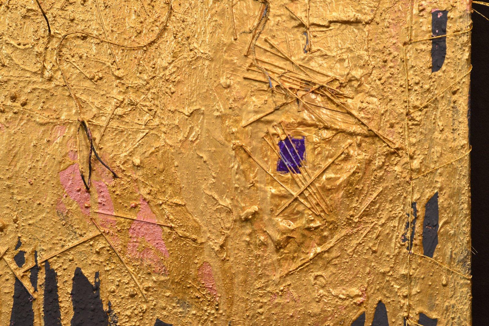 The Rubble #7 - Contemporary Painting by Andrée B. Carter
