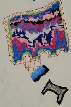 Alcaufer, Menorca Collection abstraite mixed media