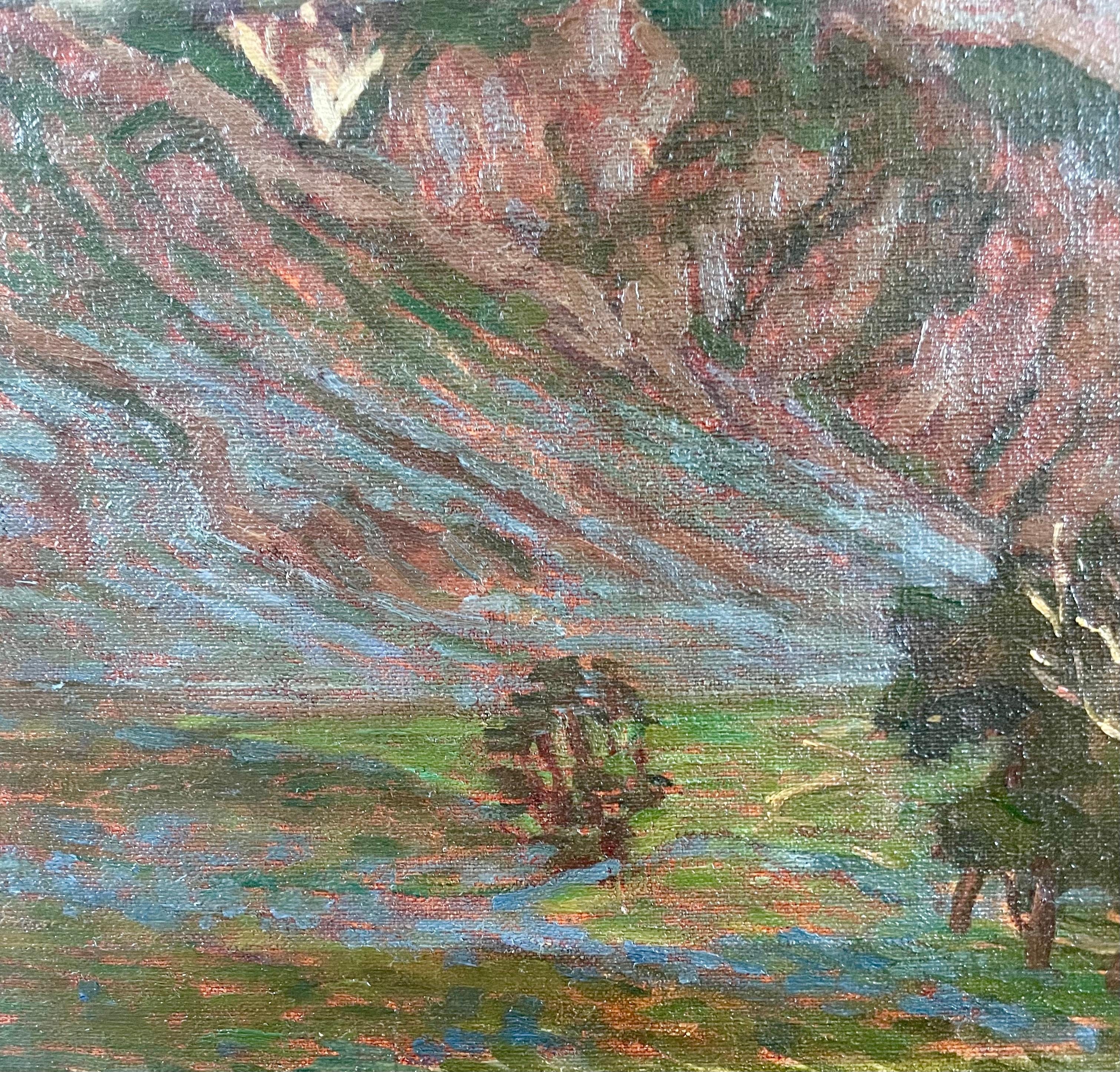 Vista di una montagna a Sonarmag, regione del Kashmir, Himalaya in vendita 4