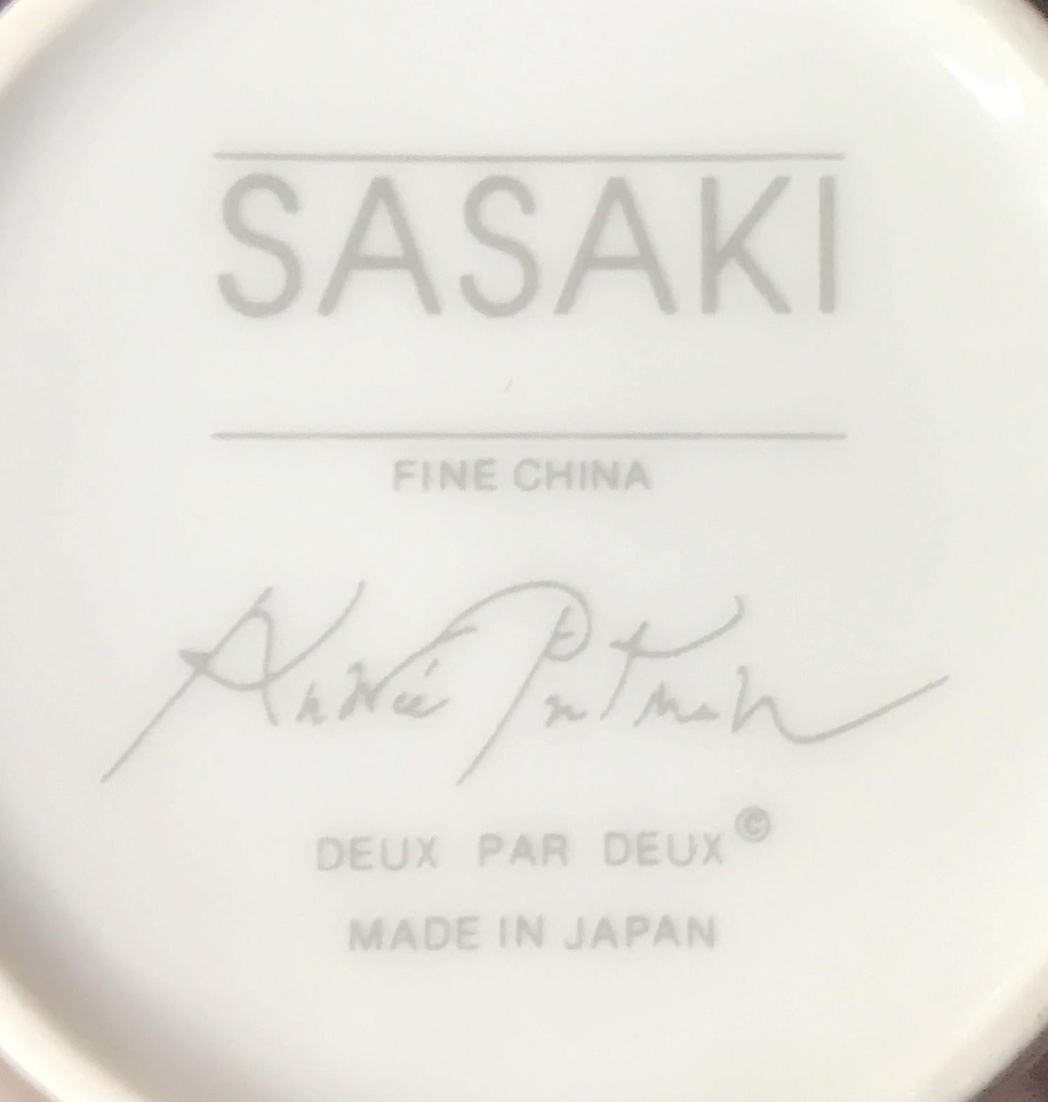 Andree Putman for Sasaki Cups and Saucers 4