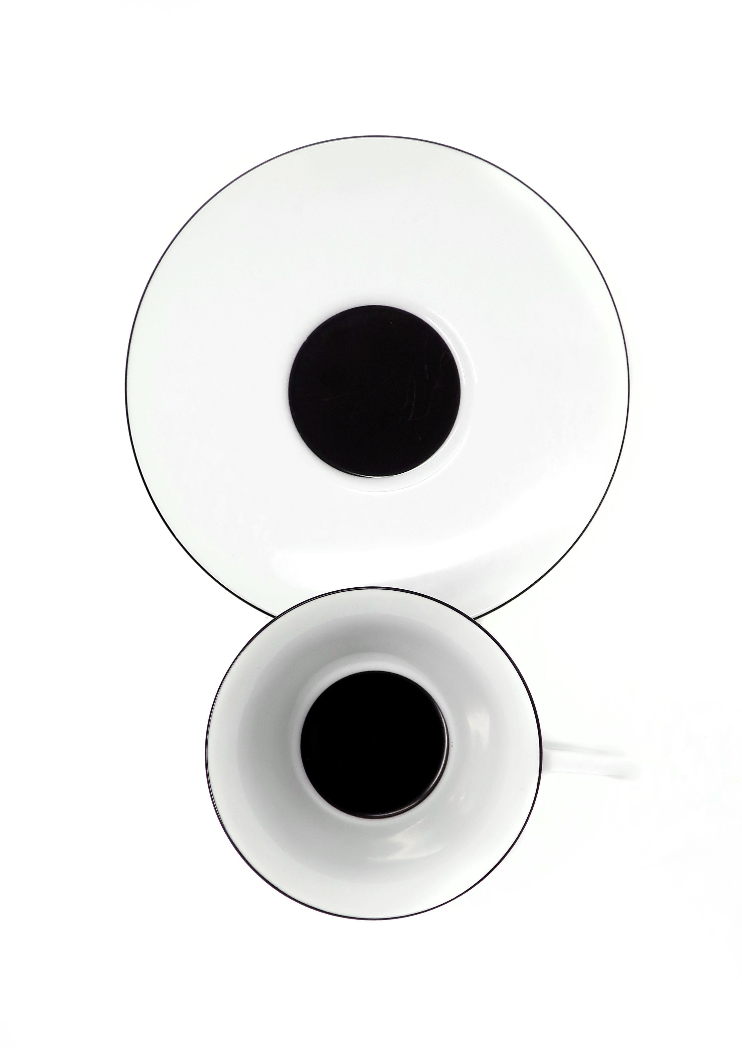 Post-Modern Andree Putman for Sasaki Cups and Saucers