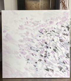 Un tocco di primavera (Magnolia), Pittura, Acrilico su tela