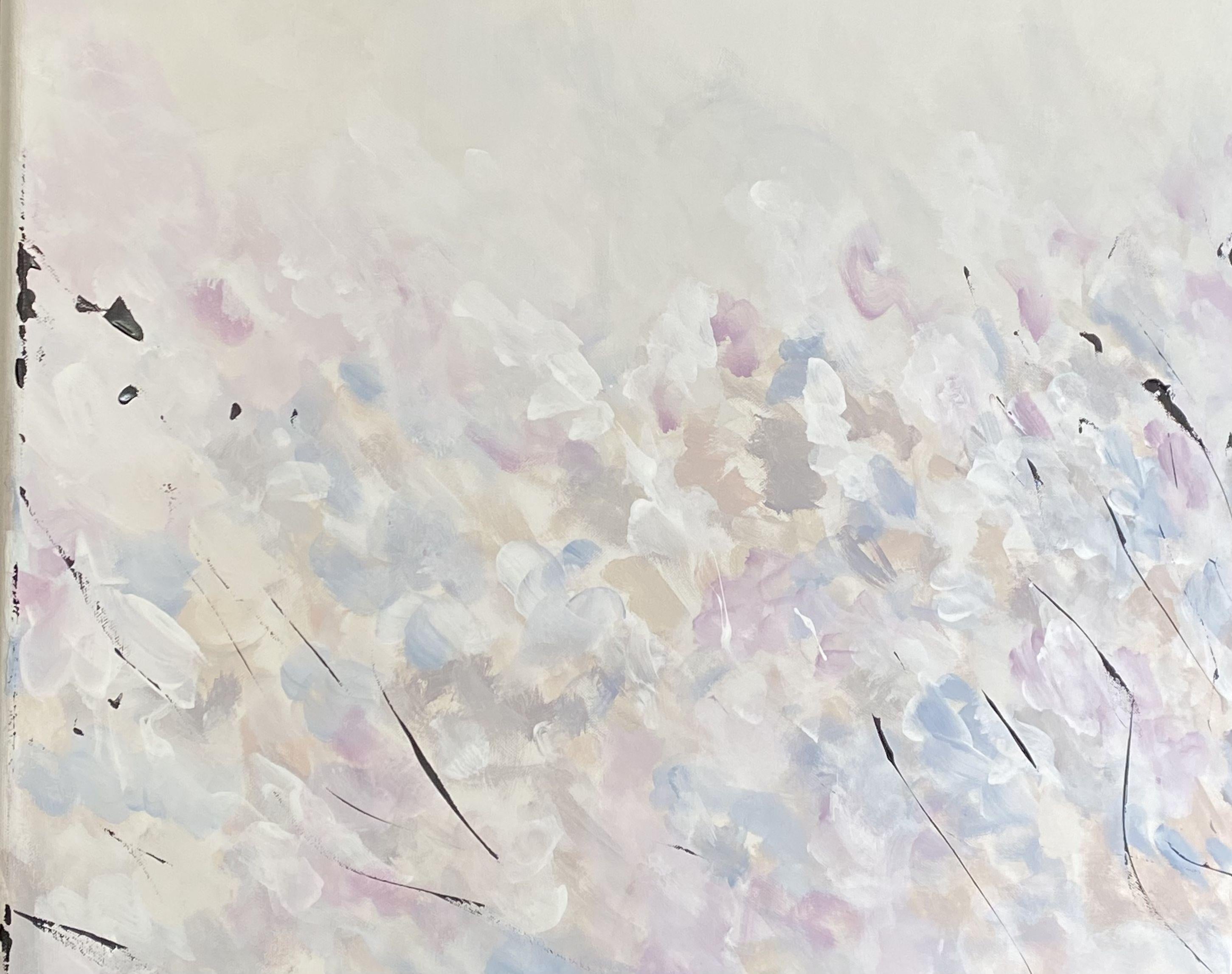 In Bloom (II), Pittura, Acrilico su tela - Painting di Andreea Zecheru