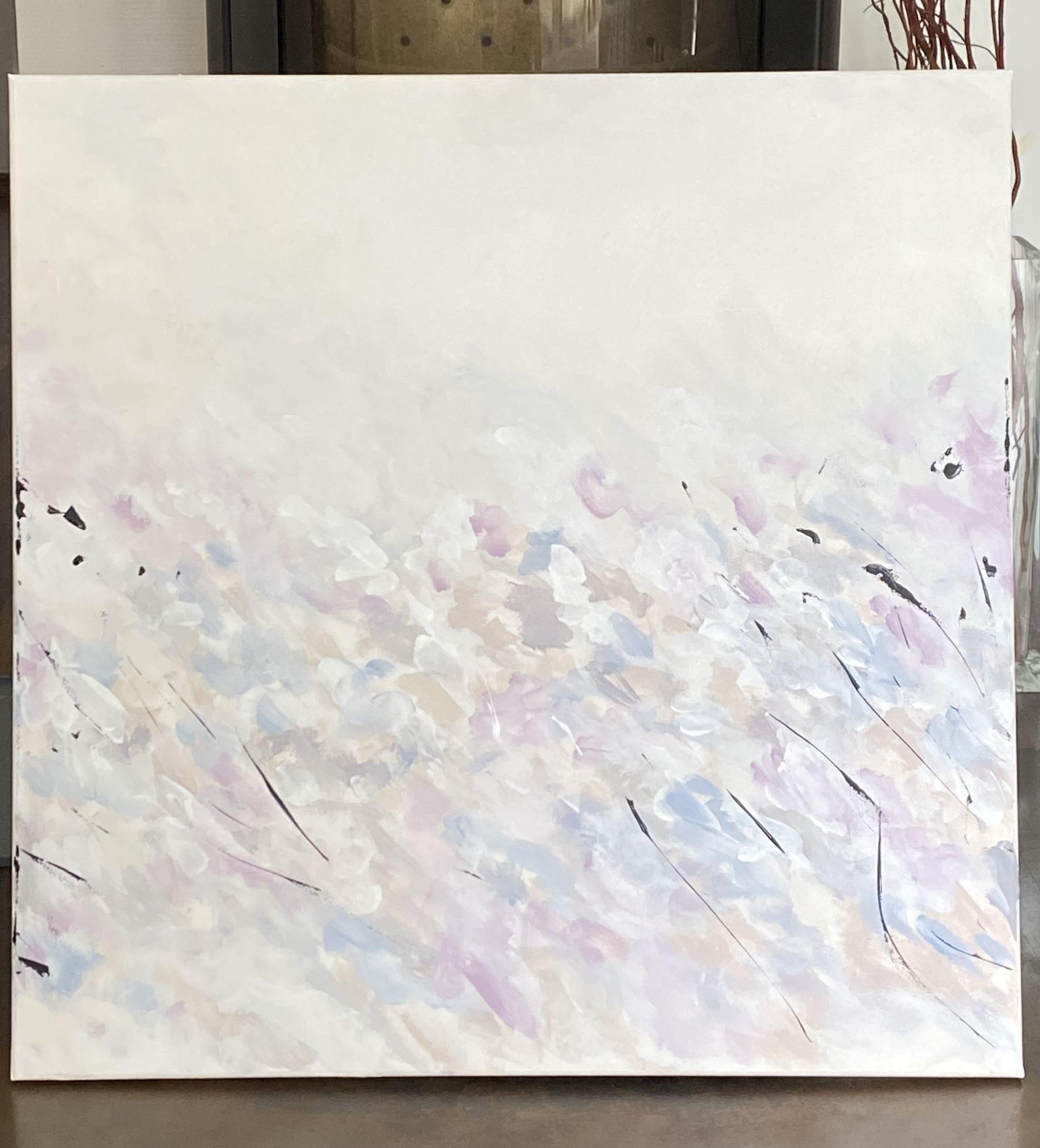 In Bloom (II), Pittura, Acrilico su tela - Painting Astratto di Andreea Zecheru