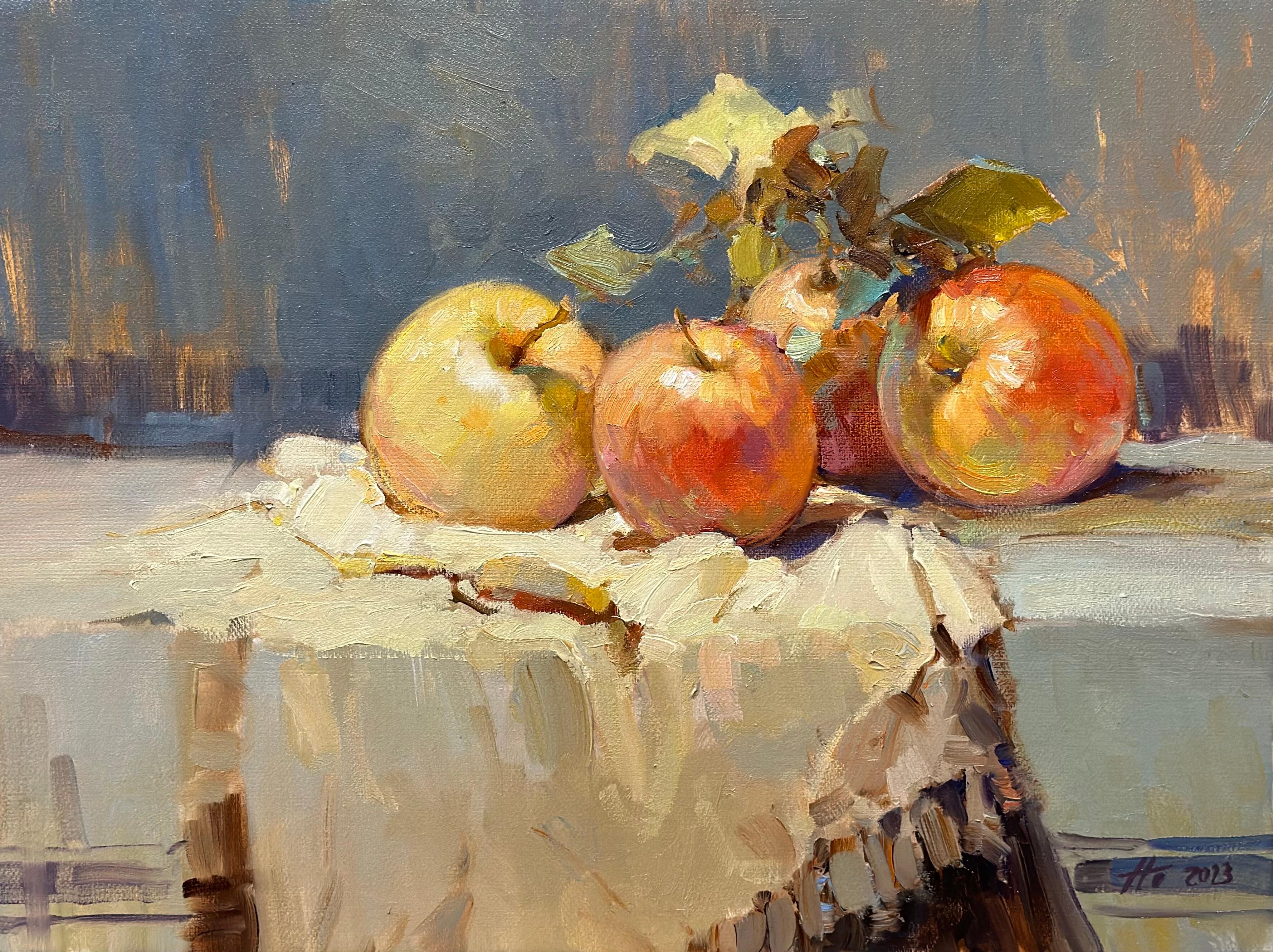 Andrei Belaichuk Landscape Painting - Apples