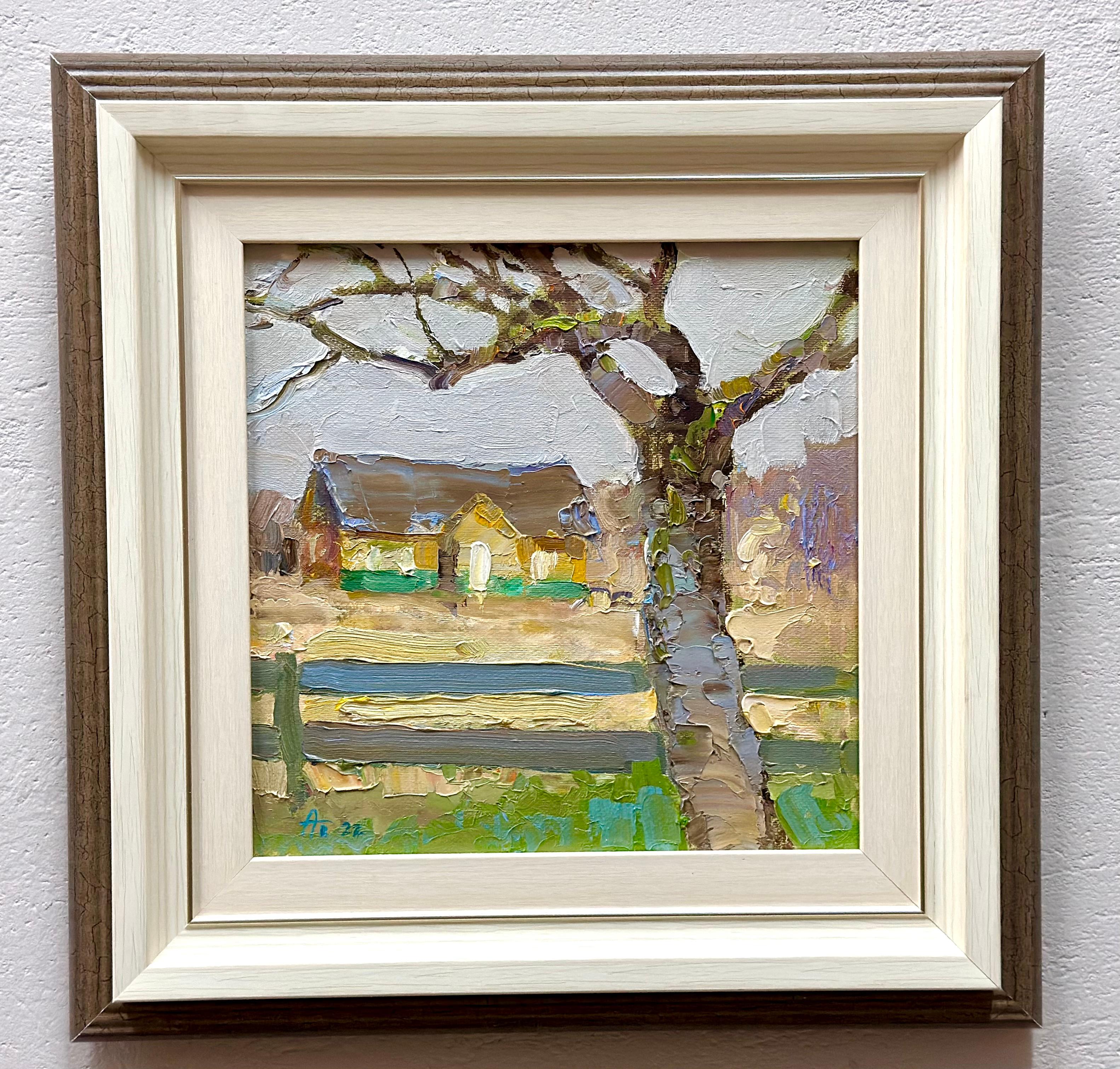 Der Herbst ist gekommen (Impressionismus), Painting, von Andrei Belaichuk