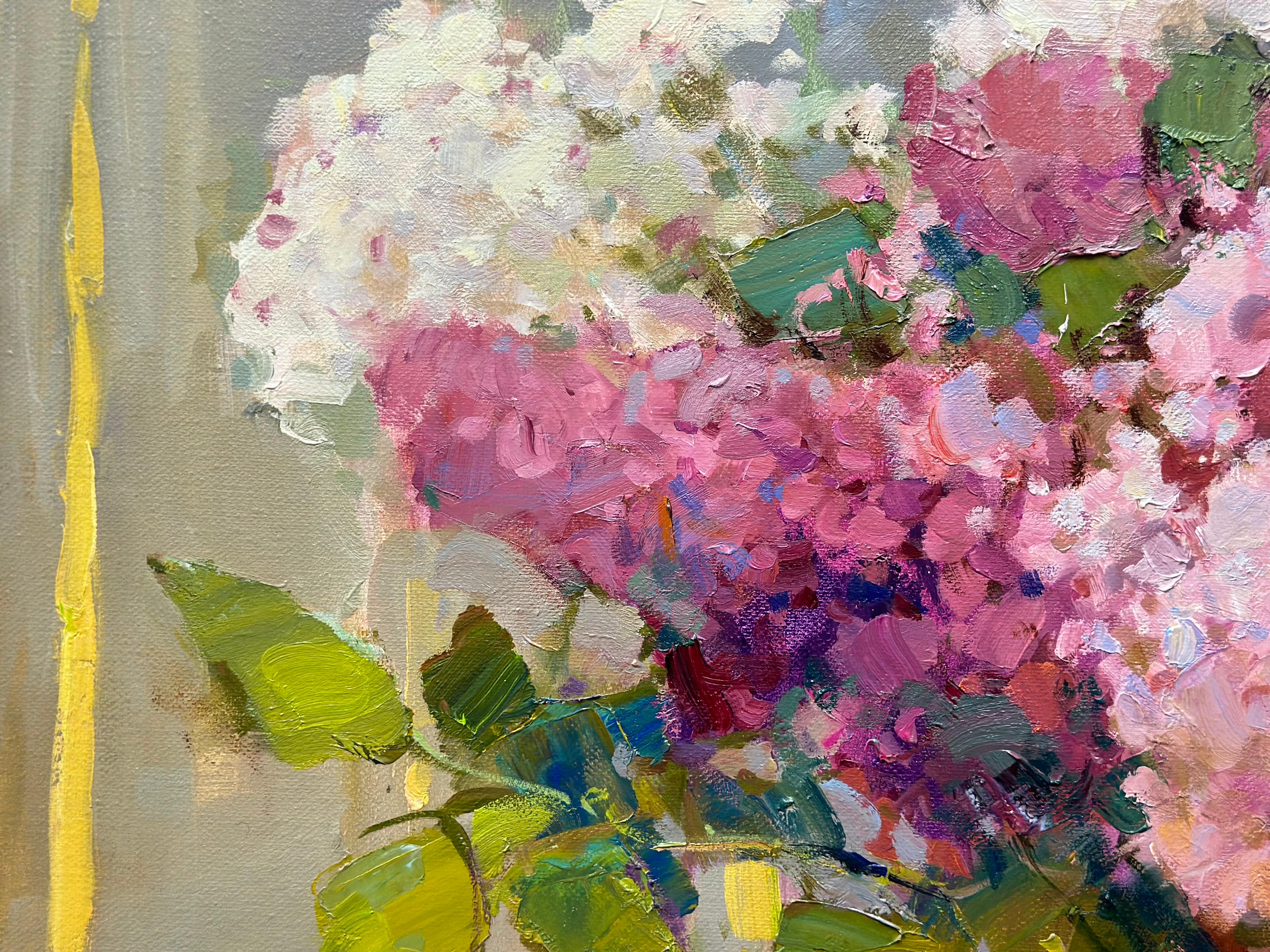 Lilac - Painting by Andrei Belaichuk