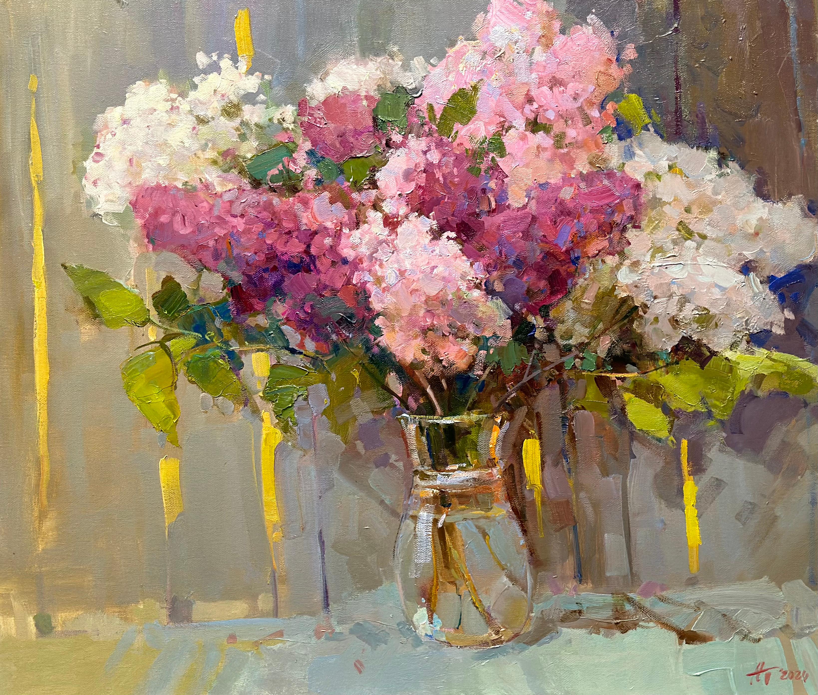 Andrei Belaichuk Landscape Painting - Lilac