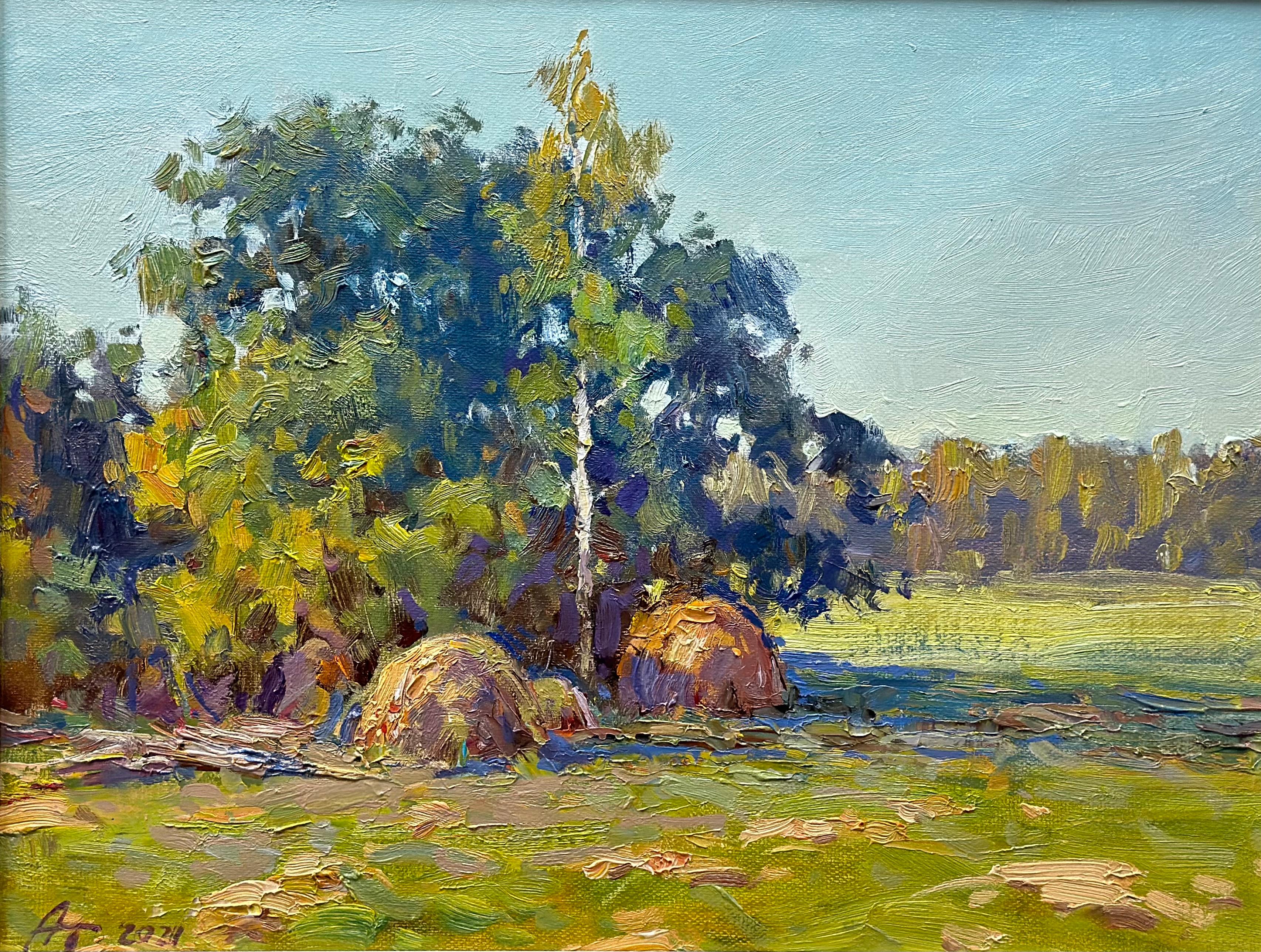 Andrei Belaichuk Landscape Painting – Morgen