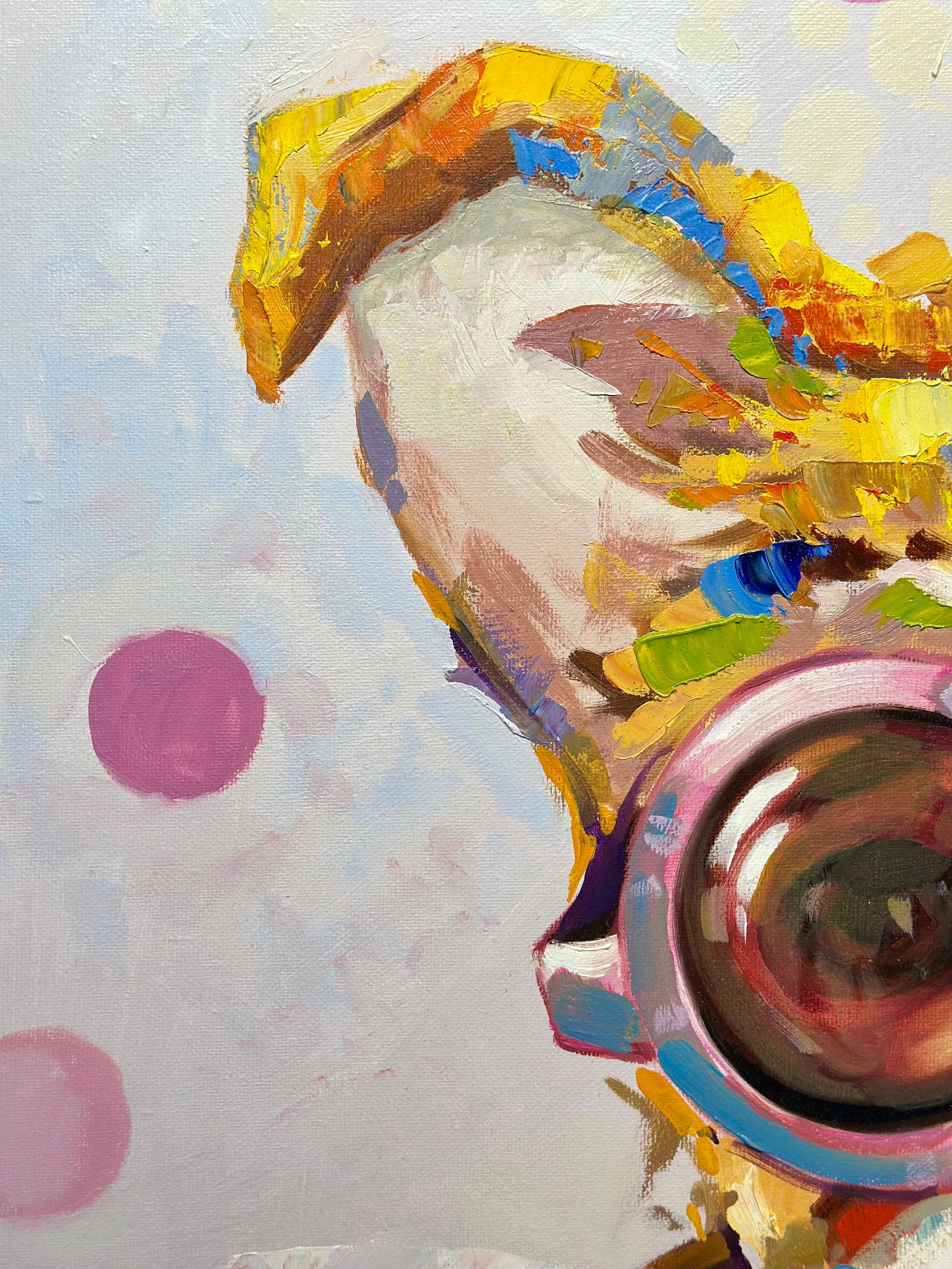 Style Dot Dot - Impressionnisme Painting par Andrei Belaichuk