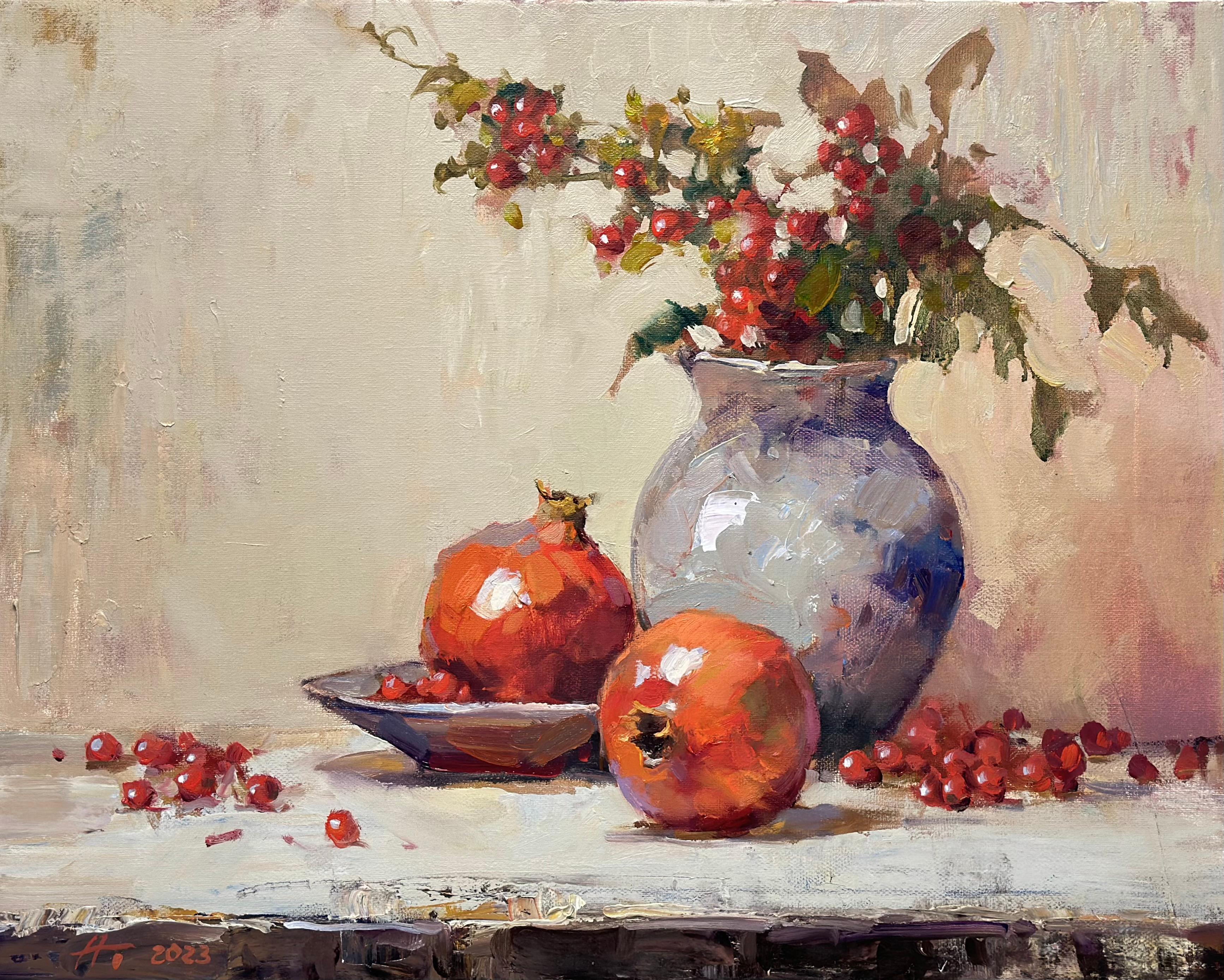 Andrei Belaichuk Still-Life Painting - Ruby Inspiration